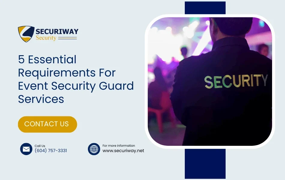 Event Security Guard Services Requirements