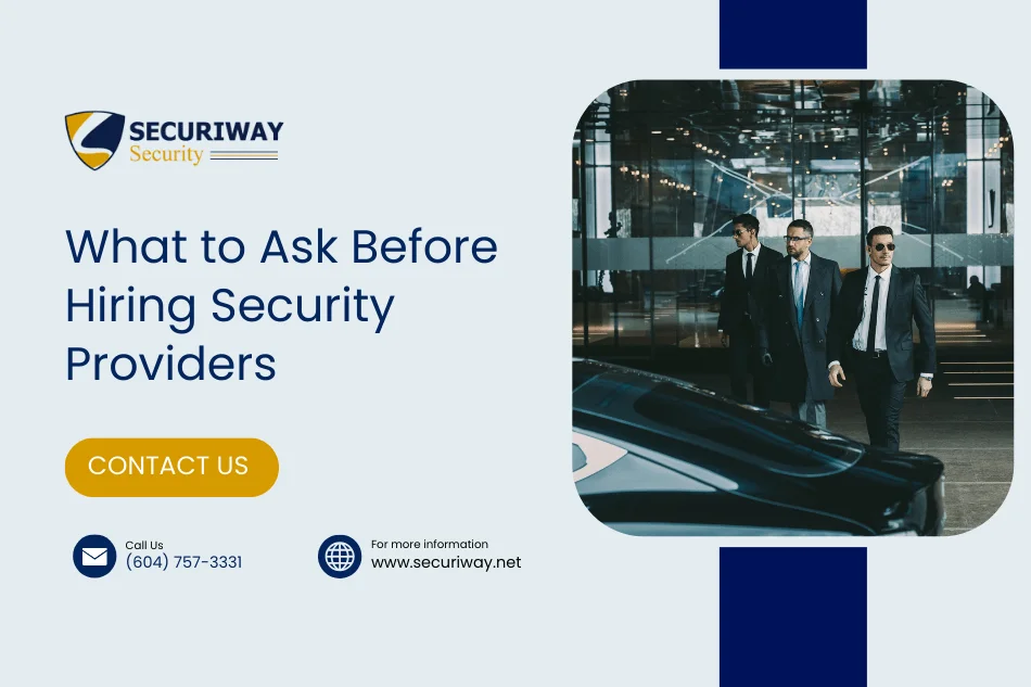 Essential Questions To Ask Potential Security Providers